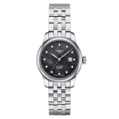 Tissot Ladies Watch Automatic Le Locle 29mm Black Diamond - T0062071112600